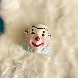 Clown Porcelain Planter